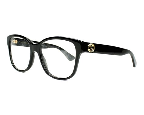 black gucci frames women|Gucci clear frames women.